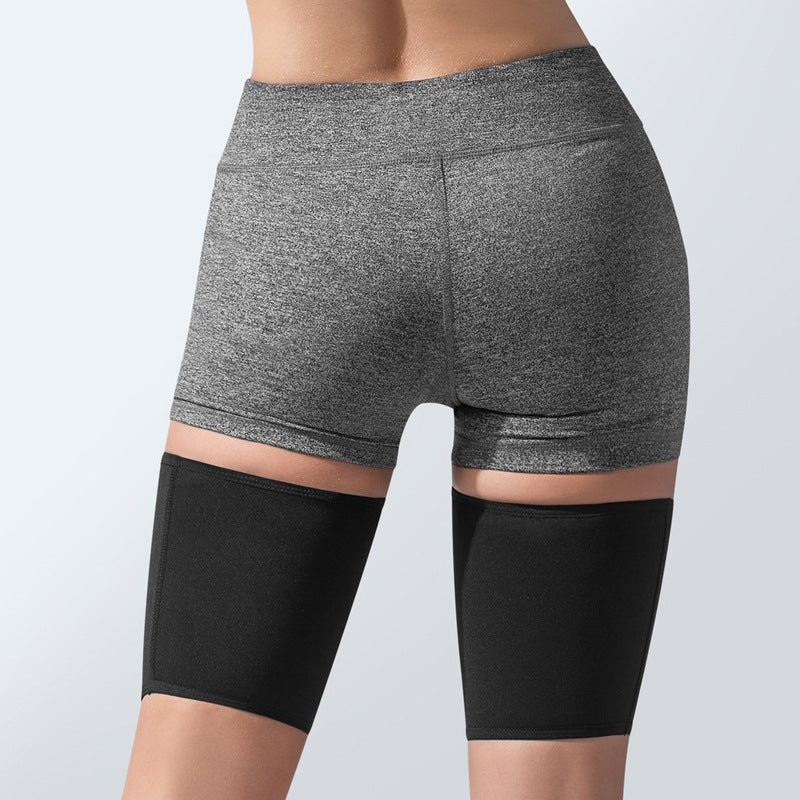Hot Shapers Women’s Silver Ion Sweat Suit Body Shaping Sports Yoga Running Thigh Cover