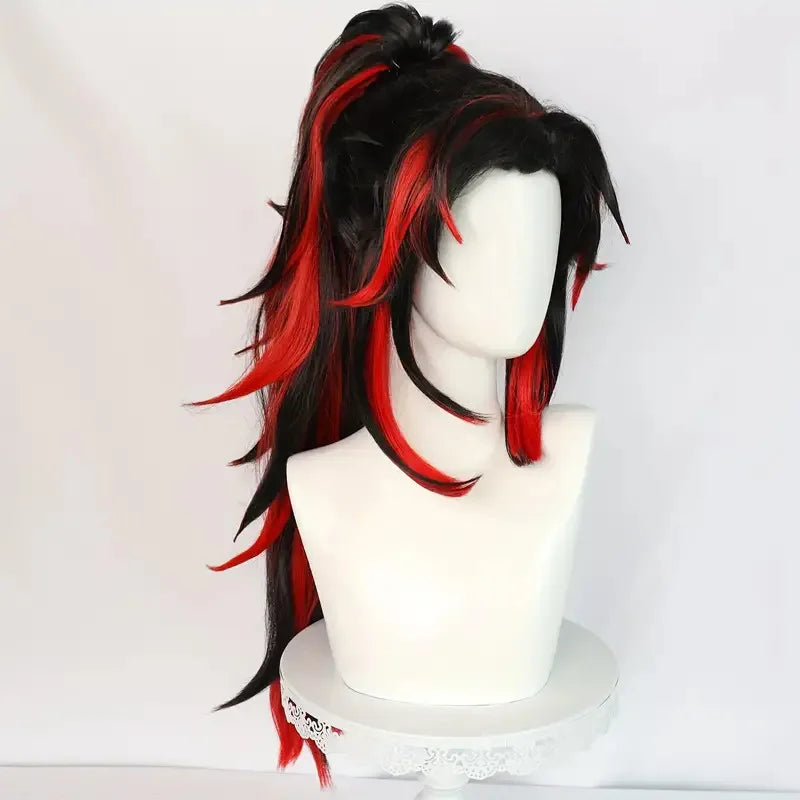 Demon Slayer Yoriichi Tsugikuni Cosplay Costume Set Polyester