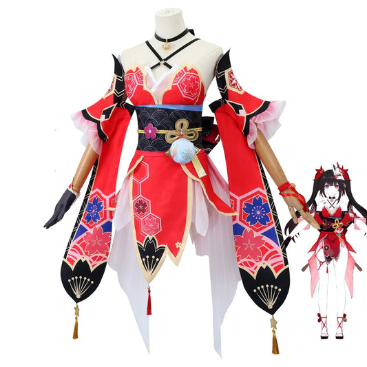 Honkai Star Rail Sparkle Cosplay Costume Asian Size Polyester