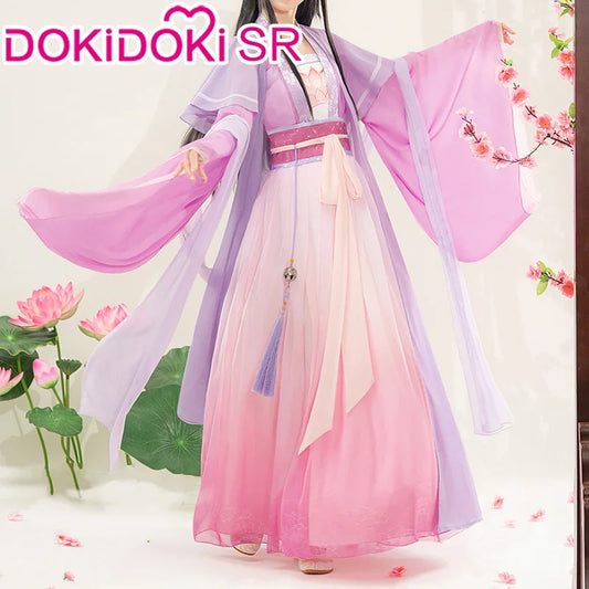 Jiang Yan Li Cosplay Costume Anime Mo Dao Zu Shi DokiDoki-SR Women Halloween Costume Chinese Style Dress Adult