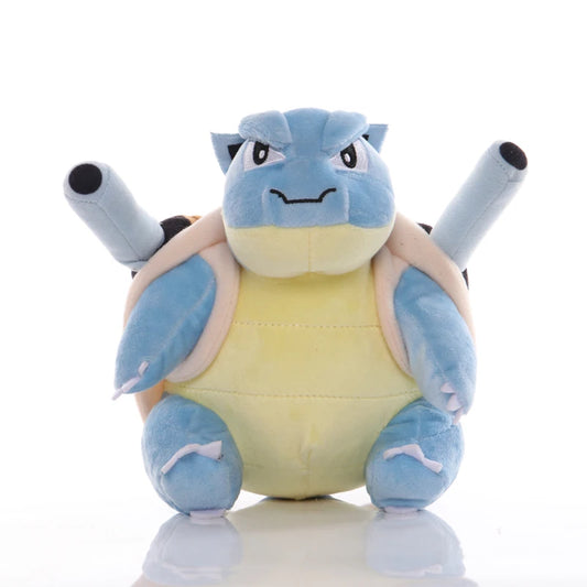 Anime Blastoise Kawaii Plush Toys Pikachu Greninja Zeraora Stuffed Cute Collectibles Room Decor Children Holiday Gifts