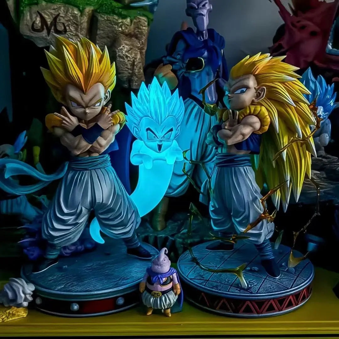 Dragon Ball Anime Figure Cs Gotenks Figurine Super Saiyan Model Pvc Statue Collectible Toys Desk Decoration Doll Birthday Gifts