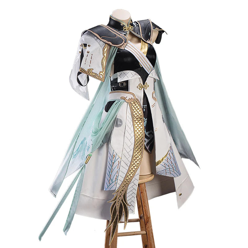 IN STOCK UWOWO Jinhsi Cosplay Game Wuthering Waves WuWa Jinhsi Cosplay Costume Halloween Costume