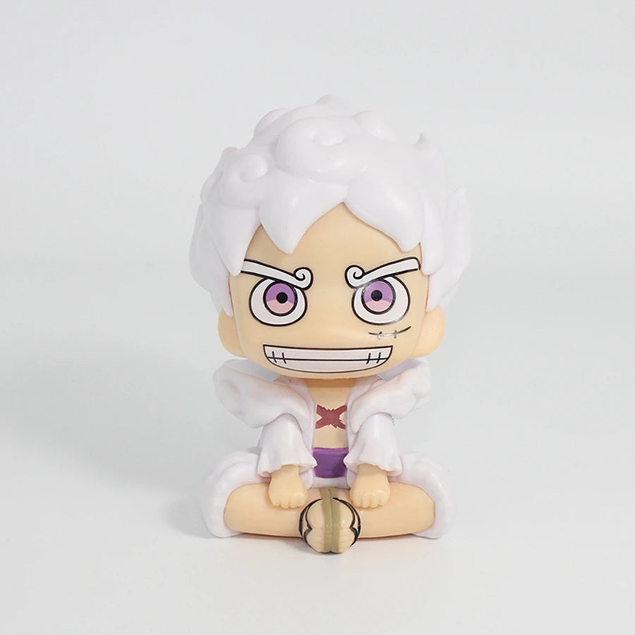 9.5cm ONE PIECE Anime Figure Look Up Gear 5 Monkey D. Luffy Action Figure Q Version Luffy Figurine PVC Collection Model Doll Toy