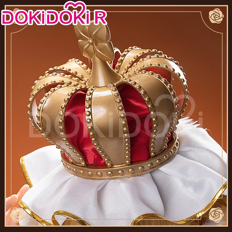 Tomoee Mamii Cosplay Costume Anime Cosplay DokiDoki-R Women Cute Dress Costume Tomoee Mamii Cosplay Crown
