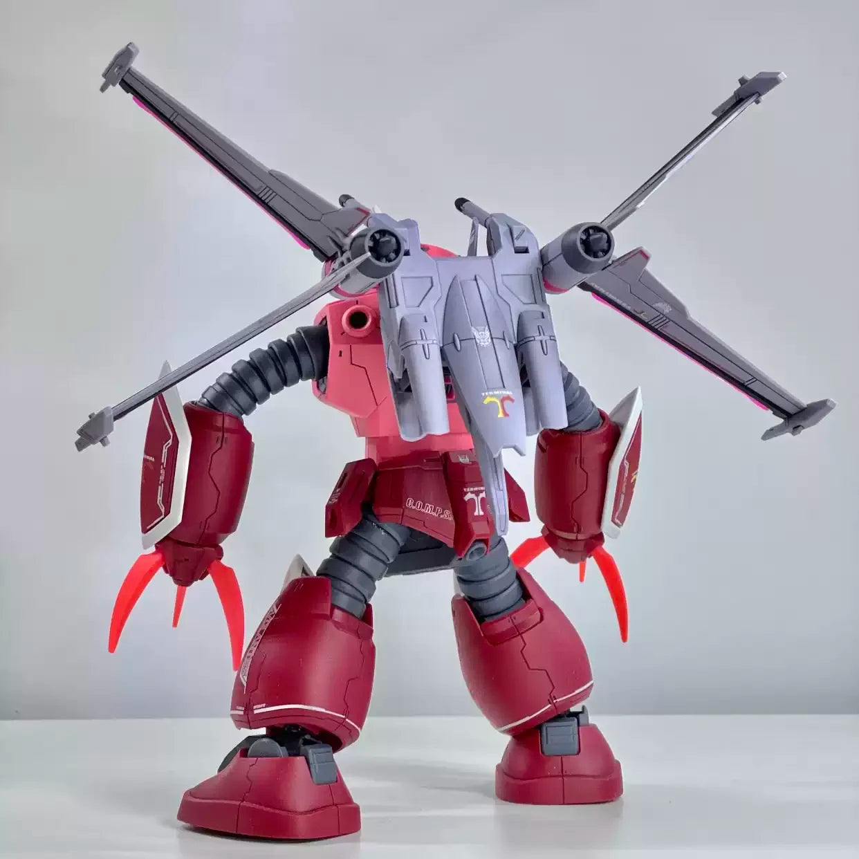 HG 1/144 Justice Z’Gok Aslan Action Figure Mecha Warrior High Detail Detachable Parts Assembly Model Toy Collectible GK