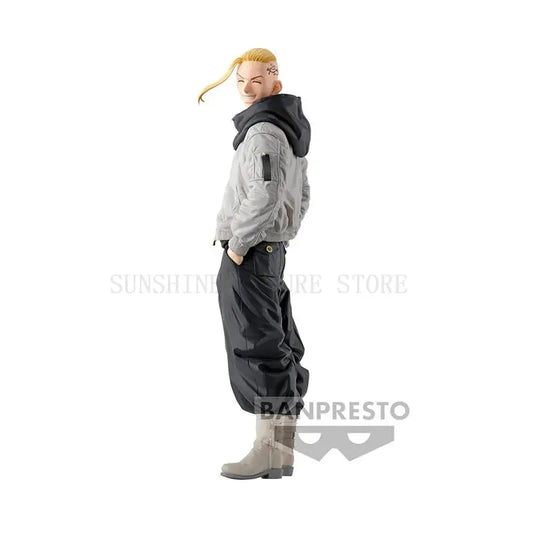 Bandai In Stock Banpresto Tokyo Revengers Draken Manjiro Sano Anime Model Figures Ornaments Collectibles Boxed Toys Gift Genuine