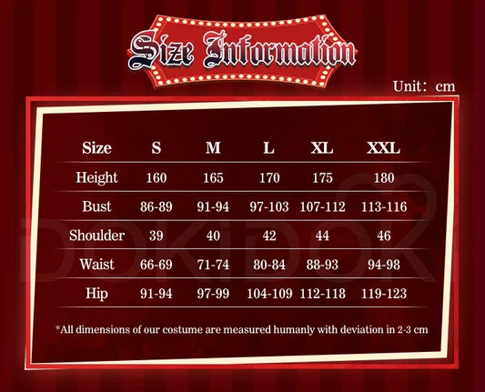 IN STOCK Alastor Lucifer Charlie Adam Cosplay Costume Anime DokiDoki-N【XS-3XL】 Halloween Costume Lucifer Cosplay Plus Size