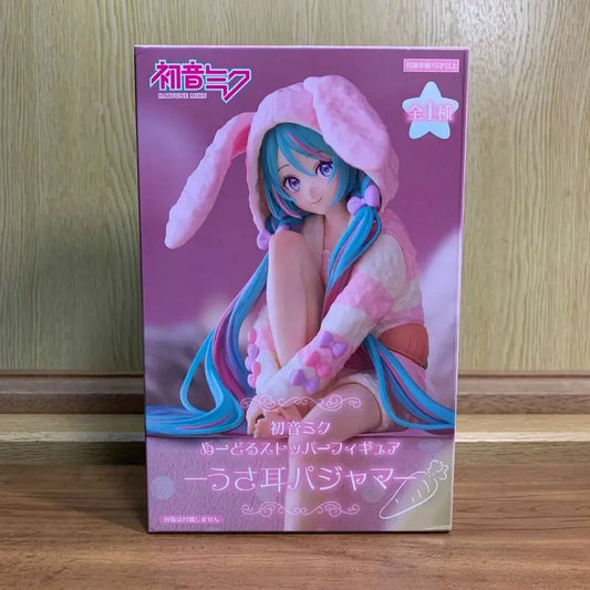 Bandai Hatsune Miku Rabbit Ear Pajamas Ver 11CM PVC Model