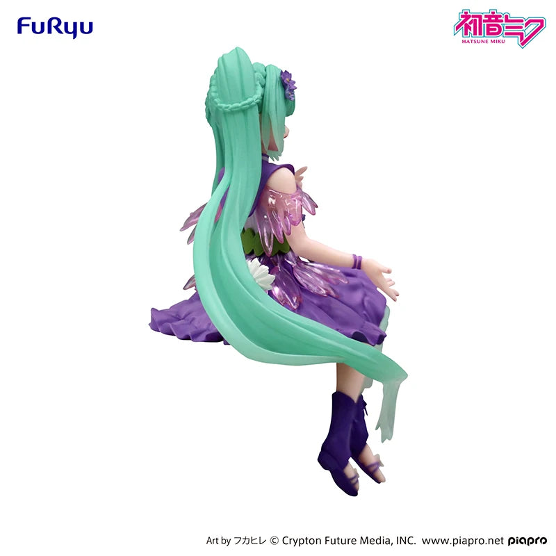 FuRyu Hatsune Miku Flower Fairy Purper Cosmos 14CM PVC Model