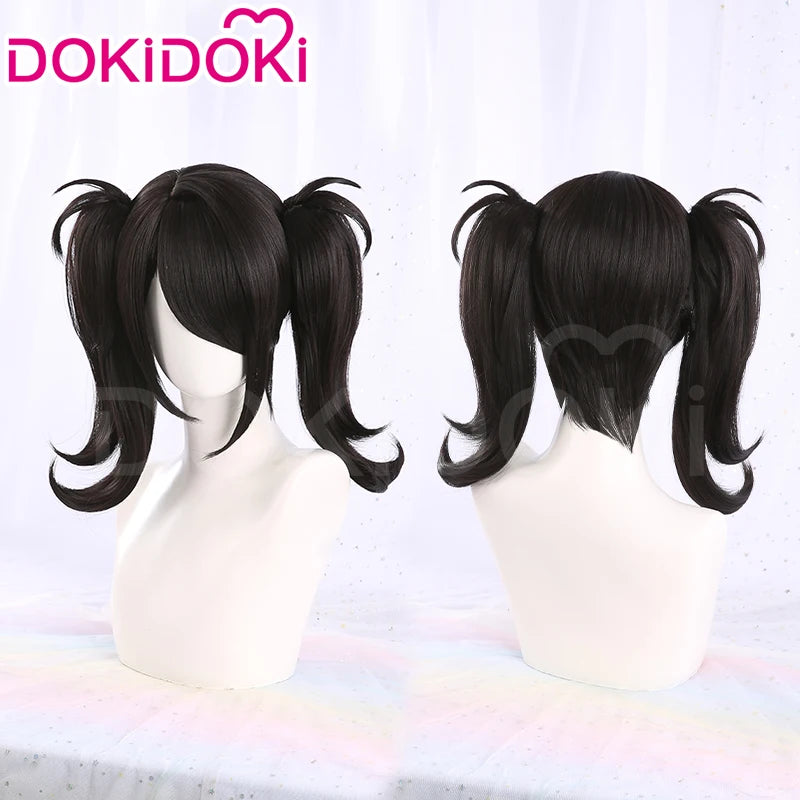 IN STOCK KAngel / Ame-chan Cospaly Wig Game NEEDY GIRL OVERDOSE Cosplay DokiDoki Halloween NEEDY GIRL OVERDOSE Cute Wig Free Cap
