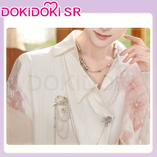 IN STOCK Rafayel Flowering Splendor Cosplay Costume Game Love and Deepspace DokiDoki-SR Men Spring Costume Qiyu Rafayel Flowers