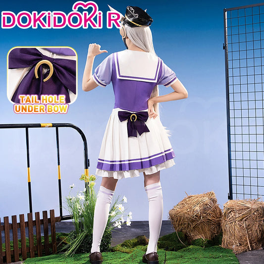 IN STOCK Mejiro McQueen Toukai Teiou Gold Ship Cosplay Costume Game【XS-3XL】DokiDoki-R Halloween Uniform Plus Size
