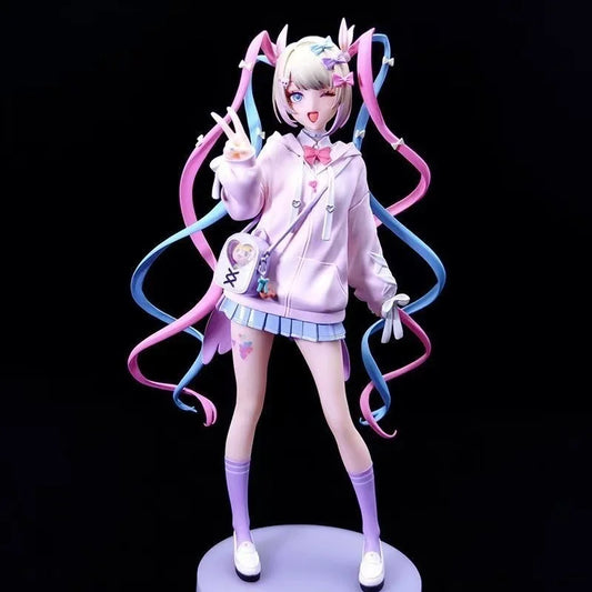 Hot Needy Streamer Overload Super Cute Angel-Chan Figure Action Doll Pretty Girl Anime Model Desktop Decor Fan Collection Gift