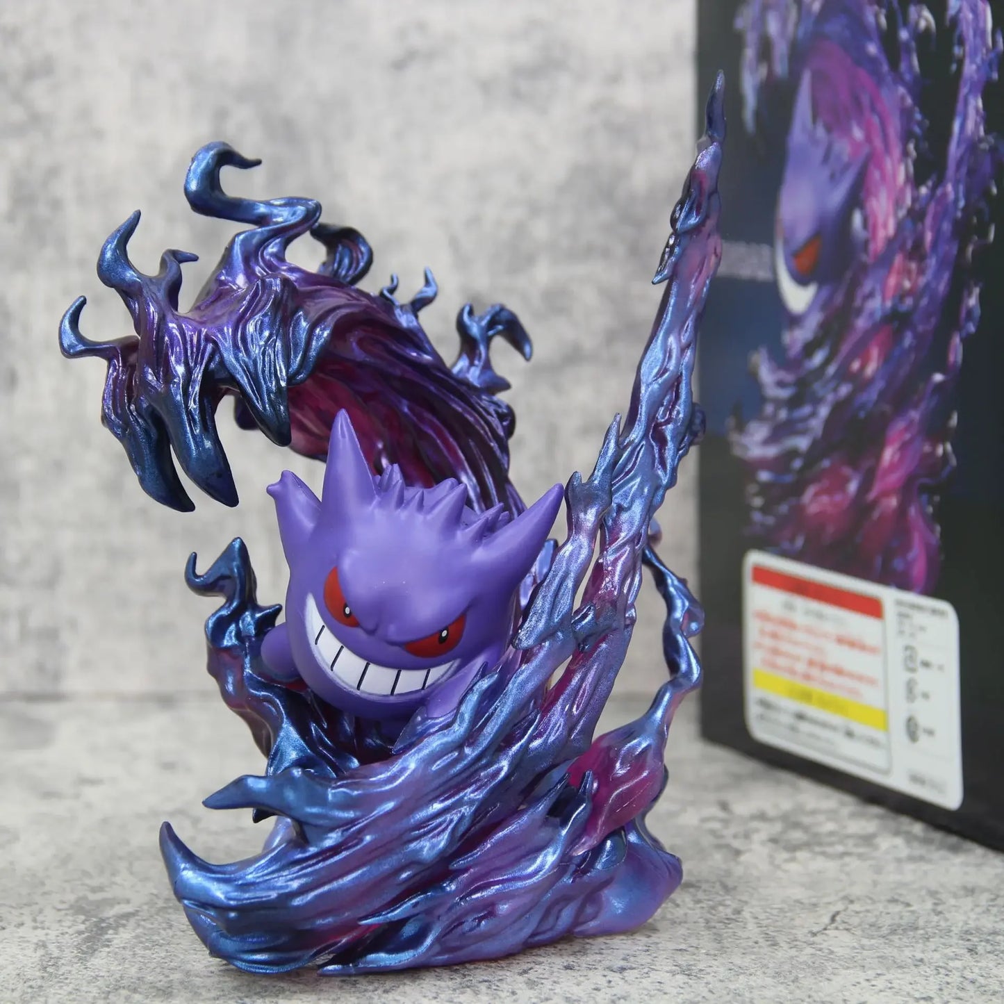 19cm Pokemon Gengar Anime Figure Ghost Claw Action Figure Pvc Model Statue Collection Decoration Ornaments Toys Birthday Gift