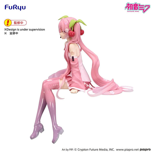 FuRyu Noodle Stopper Hatsune Miku Sakura 14CM PVC