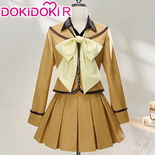 IN STOCK Momozono Nanamii Costume Anime Cosplay DokiDoki-R Women Cute School Uniform Cosutme Momozono Nanamii Cosplay