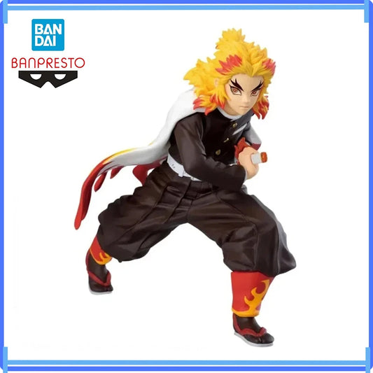 Original In Stock Bandai Banpresto Demon Slayer Rengoku Kyoujurou Maximatic Kyojuro Rengoku Anime Action Models boxed Toys gifts