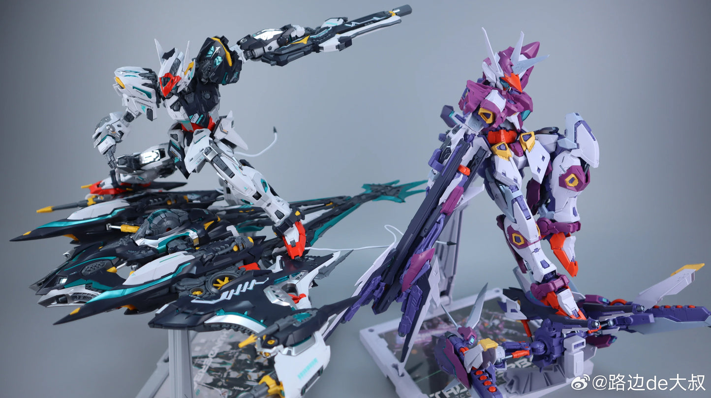 MG 1/100 Original IN ERA + MG THUNDERBOLT Mobulidae Ver Special Color RMD Assembly Model Kit Action Figures Plasitc Model Toy