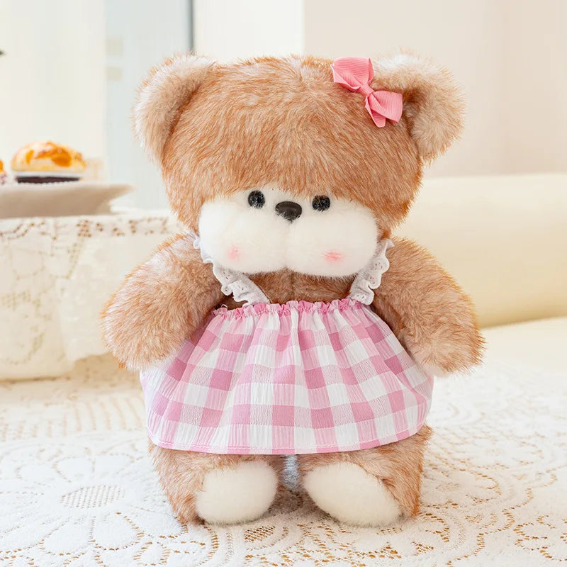 simulation animal doll stuffed cartoon rabbit bear plush toy anime cute soft pillow room decor kids birthday gift