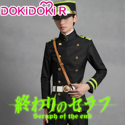 IN STOCK Yuichiro Hyakuya Cosplay Anime Seraph Of The End Cosplay DokiDoki-R Cosplay Hyakuya Yuichiro Cosplay Costume Uniform