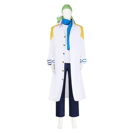 One Piece Koby Cosplay Costume Adult Polyester Uniform