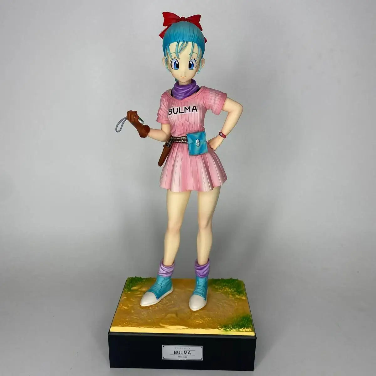 Jt Statue Dragon Ball Z Bulma and Lunch PVC Action Figures Collectible Model Toys Gifts - B