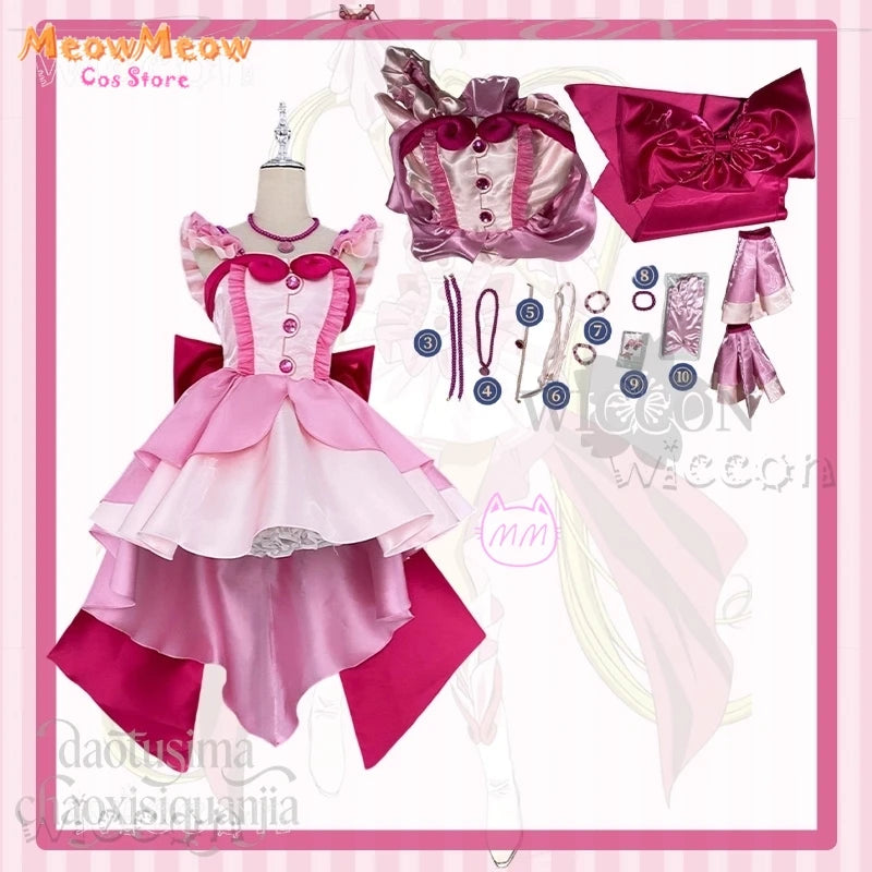 Mermaid Melody Nanami Ruchia Adult Costume Polyester Set - suit / S