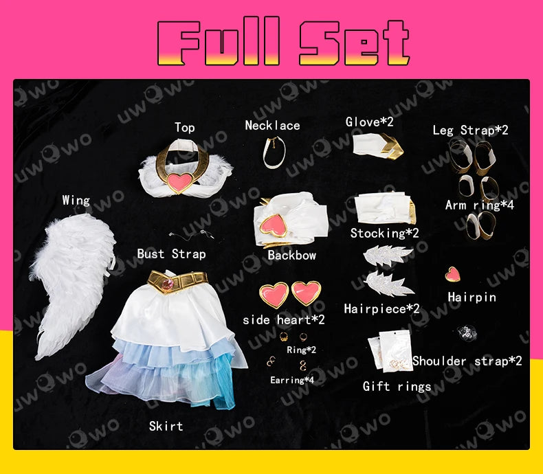 PRE SALE UWOWO Panty Cosplay Anime New Panty Cosplay Costume Panty Angel Cosplay Costume S-3XL Halloween Costume