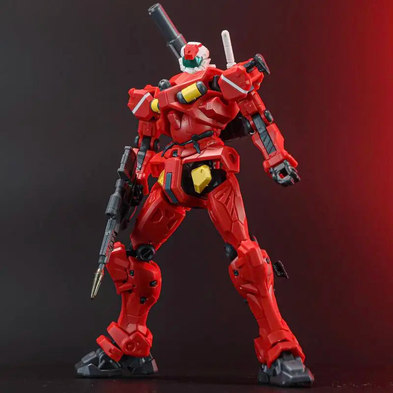 HG 1/144 GQ Cannon KO Action Figure Mecha Warrior Assembly Model High Detail Plastic Garage Kit Gift - Red