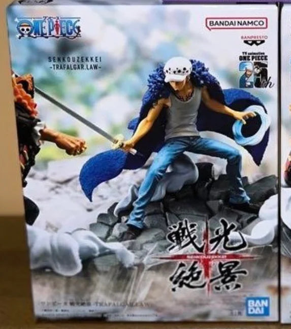 In Stock Original Banpresto Senkouzekkei Arshall D Teach Trafalgar Law Figure Anime One Piece Model Boxed Toys Gift Genuine