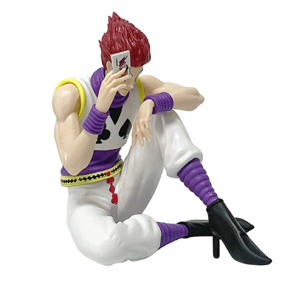 11cm Hunter x Hunter Chrollo Lucilfer Anime Figure Hisoka Action Figure Killua Zoldyck Kurapika Figurine Collectible Model T