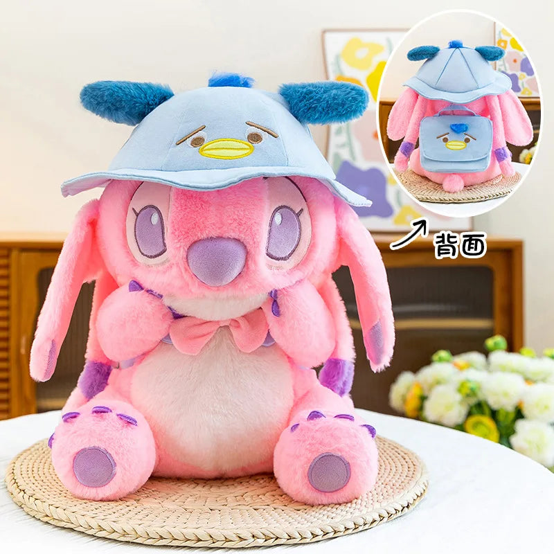 30/40/50cm Big Size Disney Stitch Anime Plush Stuffed Doll Kawaii PigletPlushies Room Decoration Children's Pillow Holiday Gifts