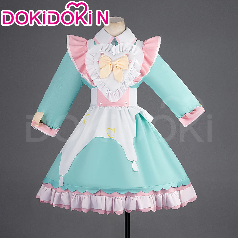 Ame Chan KAngel Cospaly Costume Game Needy Streamer Overload【XS-3XL】DokiDoki-N Women Cute Maid Plus Size