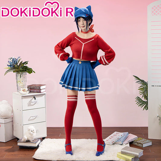 IN STOCK Mita Cosplay Costume Game MiSide【S-3XL】DokiDoki-R Women Cute Dress Uniform Mita Cosplay Halloween Plus Size