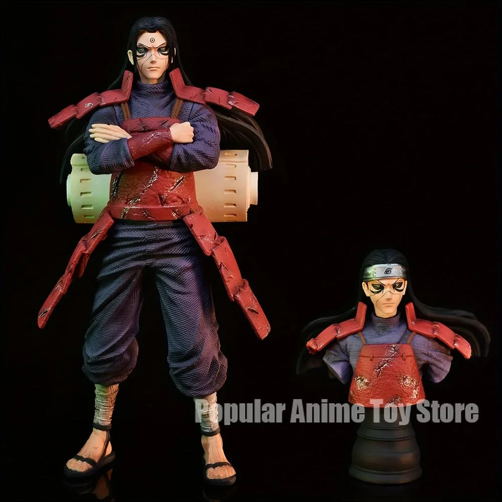 10.62in/27cm Anime Naruto PVC Action Figure Uchiha Madara & Senju Hashirama Collectible Model Toy Gift
