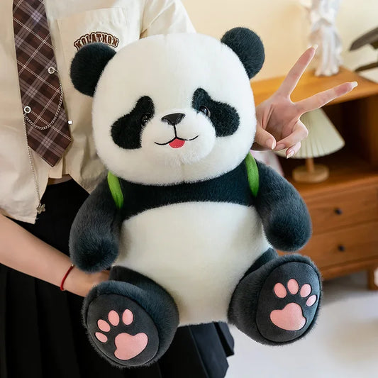 30-60cm Chinese Panda Plush Toy Chest Listing Super Full Soft Chinese National Treasure Animal Doll Children's Birthday Gift