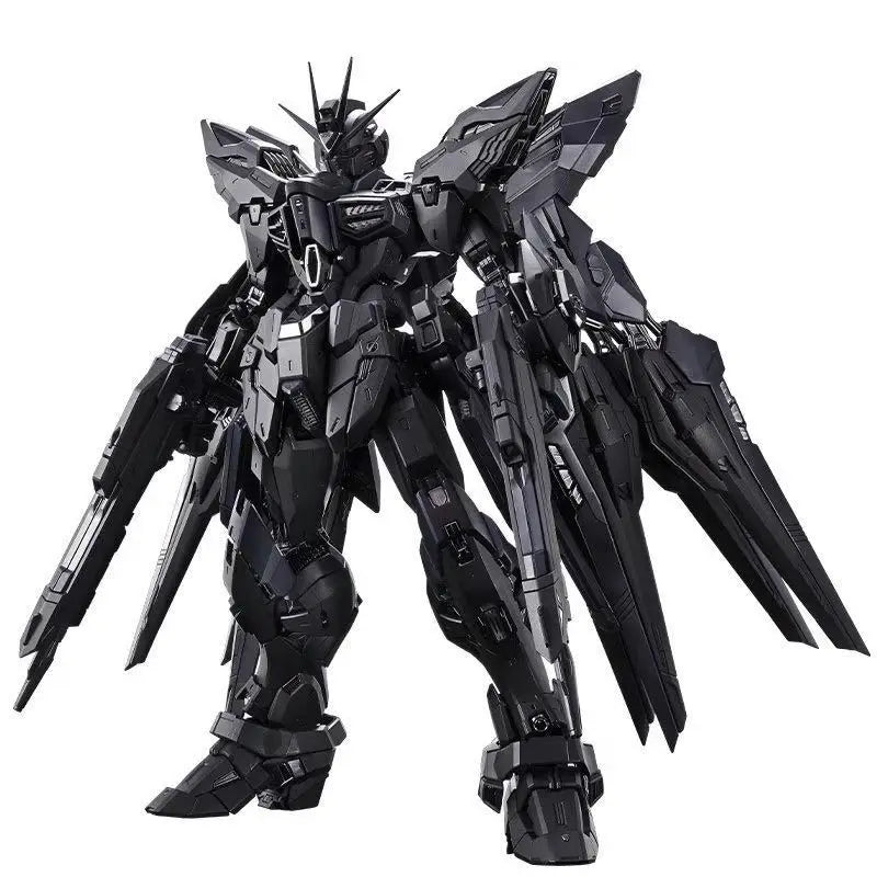 In Stock Pianxin Strike Freedom Mg 1/100 Mgex Action Figure Assembly Model Kit Midnight Coating Model Mecha Toys Kids Gift