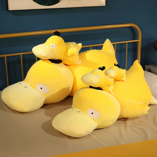 Cute Pokemon Psyduck Back Cushion Big Size Stuffed Anime Duck Plushies Sofa Bed Throw Pillow Home Decor Xmas Gifts Child Girl