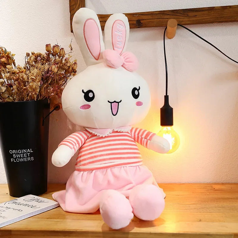 45-130cm Cute Long Legs Rabbit Plush Toy Stuffed Soft Animal Bunny Doll Baby Kids Toys Birthday Gift Christmas Present for Girl