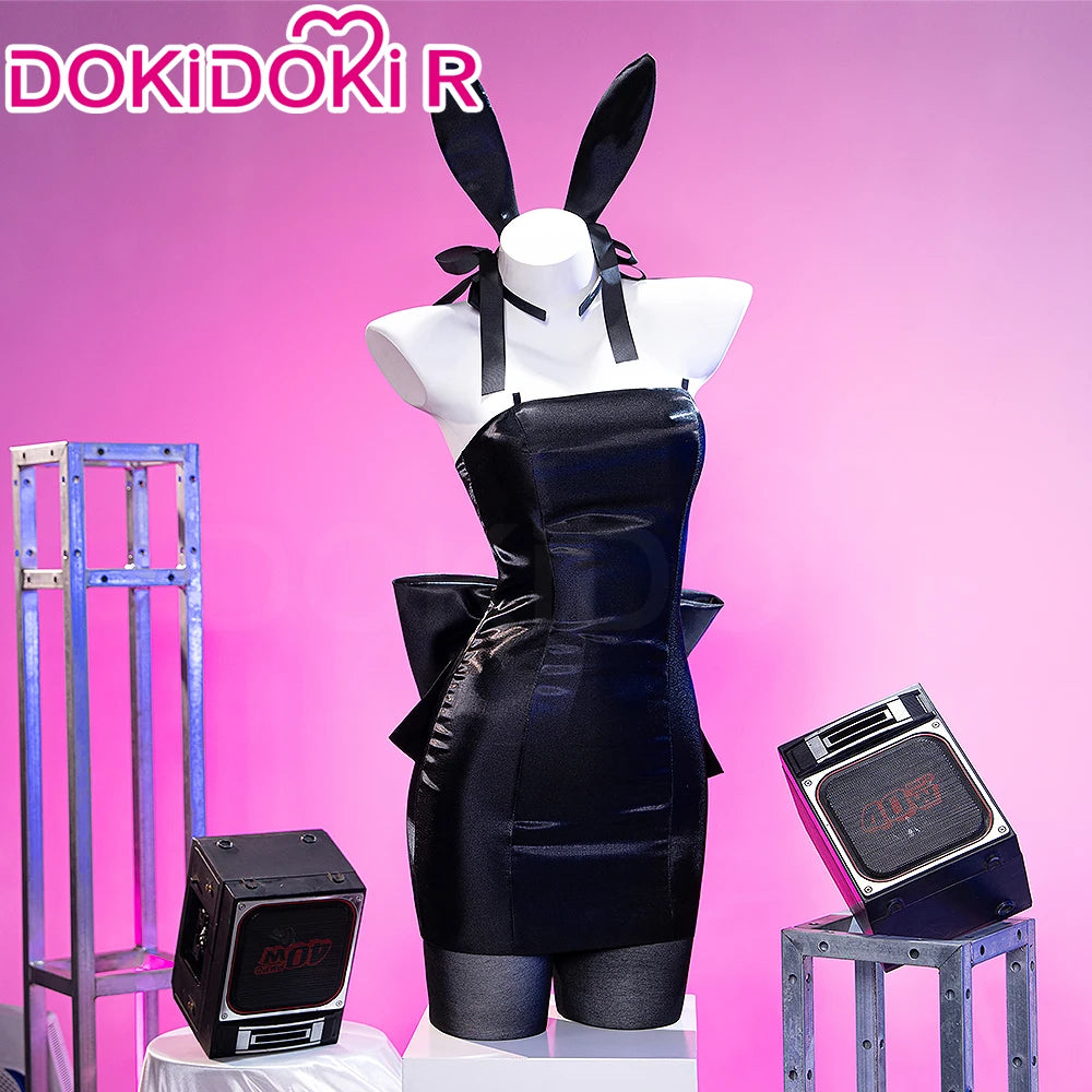 IN STOCK Mizi Sua Cosplay Costume Anime Alien Stage DokiDoki-R Women Sexy Costume Third Anniversary Rabbit Cafe Dress Cosplay