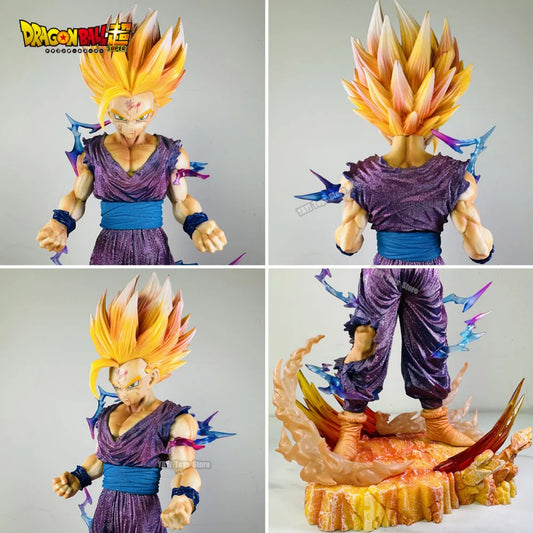 Hot Dragon Ball Z Anime Figure Son Gohan Action Figurine Super Saiyan 2 Cell Game Children Toys Son Goku Gift
