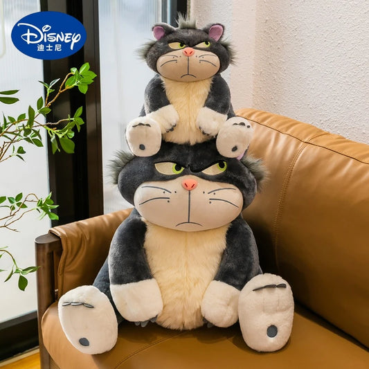 45/60/80cm Big Size Disney Lucifer Kawaii Anime Plush Stuffed Doll Room Decoration Cartoon Plushie Pillow Ornament Children Gift