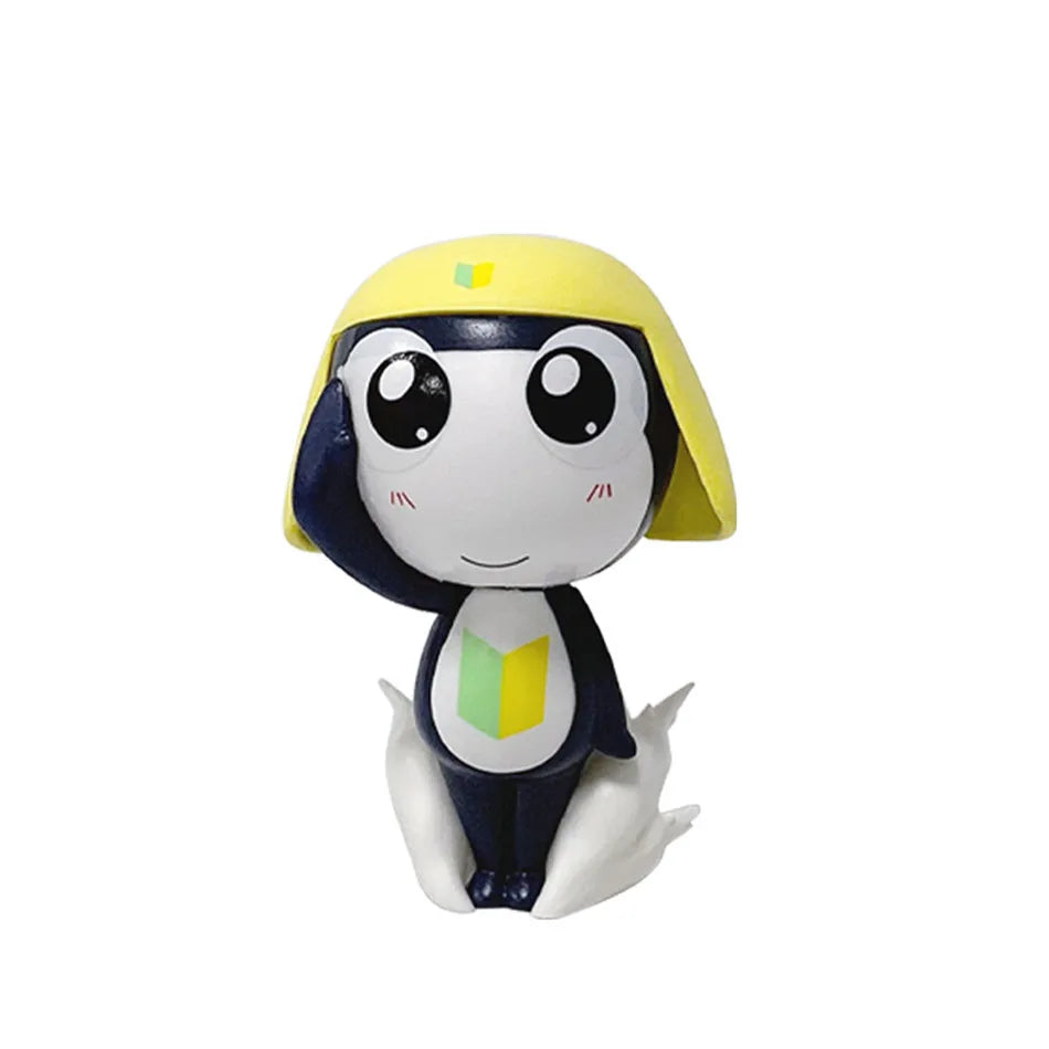 New Style "KERORO" Anime Peripheral: Sergeant, Private Second Class & Corporal Robot Alien Figurine, Gift & Collection Item