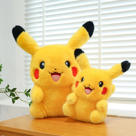 35/80cm Pokemon Plush Doll Pikachu Huge Rabbit Plush Pokémon Plushie Anime Stuffed Toys Pikachued Soft Pillow Gift for Children