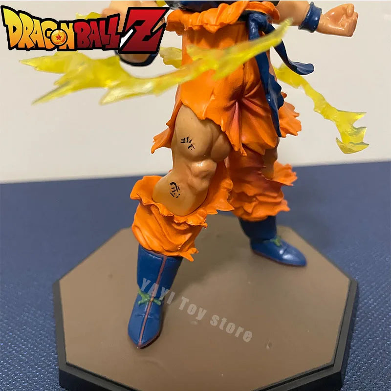 Hot Dragon Ball Son Goku Super Saiyan Anime Figure 16cm Goku DBZ Action Figure Model Gifts Collectible Figurines for Kids