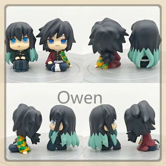 Tomioka Giyuu Anime Demon Slayer: Kimetsu No Yaiba Figurine Tokitou Muichirou Action Figure PVC Model Statue Collection Toy Gift