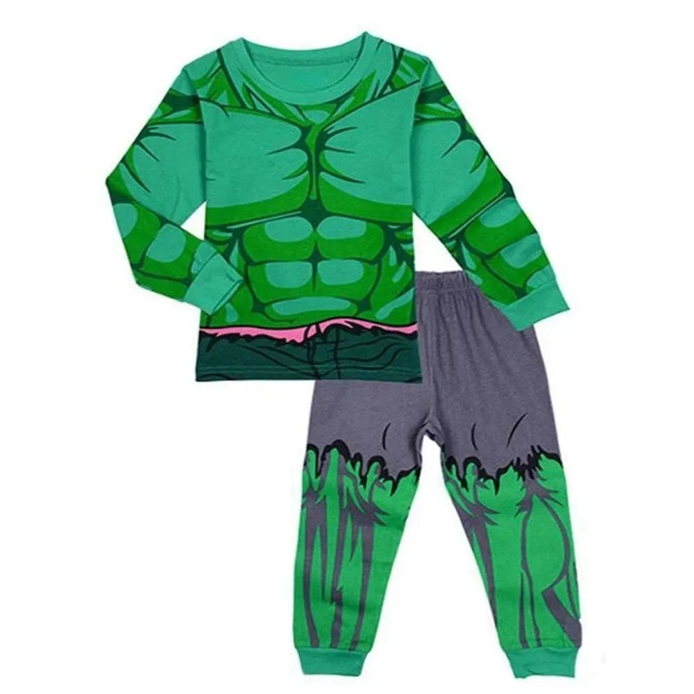 Boys Girls Pajamas Sets Kids Toddler 2 to 3 4 5 6 7 Years Cotton Long Sleeve Spring Fall Children Homewear Pijamas