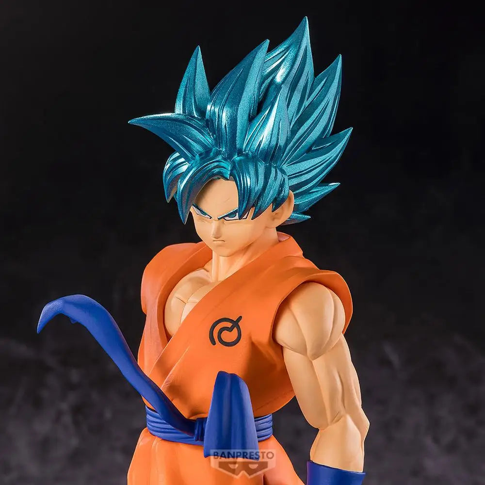 Banpresto Blood of Saiyans Son Goku 18cm PVC Figure - 1-Son Blue Hair