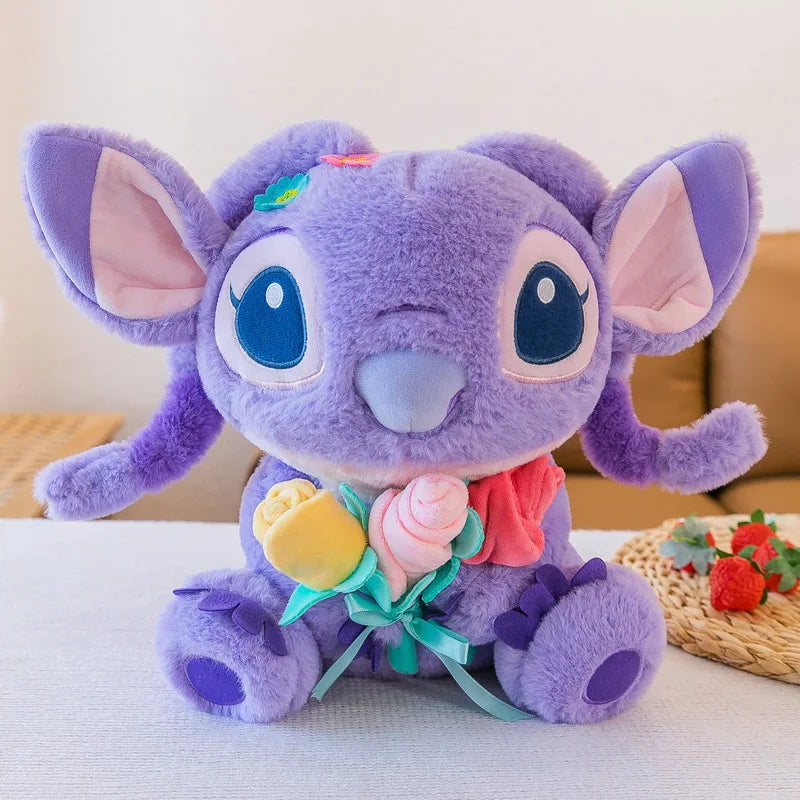 35/55/70CM Big Size Disney Stitch Cute Anime Plush Stuffed Doll Room Decoration Peluche Pillow Kawaii Plushies Ornaments Gifts